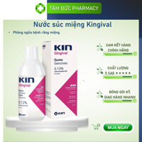 Dung dịch súc miệng KIN Gingival (Chai 250ml) (Kin hồng) Nước súc miệng Kin