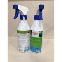 Dung dịch tắm khô Love Body, gội khô Love Hair