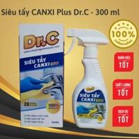Dung Dich Tẩy Cặn Canxi Plus Dr.C chính hãng 300ml - Tẩy Cặn Canxi Trên Vách Kính, Lavabo nhà tắm, vòi inox