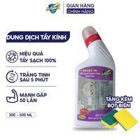 Dung dịch tẩy cặn canxi trên kính SMART TK cho vách kính nhà tắm 300/500ml