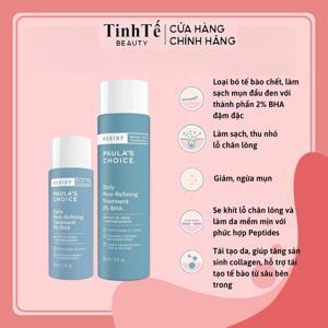 Dung dịch tẩy da chết và thu nhỏ lỗ chân lông Paula's Choice Resist Daily Pore Refining Treatment 2% BHA 88ml