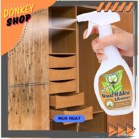 Dung Dịch Tẩy Nấm Mốc Siêu Sạch Đồ Gỗ, Đồ Nội Thất, Tủ Quần Áo Cao Cấp 500ml DONKEY99