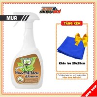 Dung Dịch Tẩy Nấm Mốc Siêu Sạch Đồ Gỗ, Đồ Nội Thất, Tủ Quần Áo Cao Cấp 500ml HANGNOIDIA88