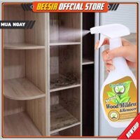 Dung Dịch Tẩy Nấm Mốc Siêu Sạch Đồ Gỗ, Đồ Nội Thất, Tủ Quần Áo Cao Cấp 500ml BEESIR777