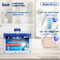 Dung Dịch Tẩy Rửa Máy Rửa Chén Bát Finish Dishwasher Deep Cleaner - chai 250ML