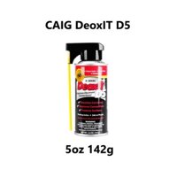 Dung dịch tẩy rửa oxit chống oxi hóa cáp Hosa CAIG DeoxIT D5 D5S-6 Contact Cleaner 5oz 142g nhập Made in USA Hàng mới