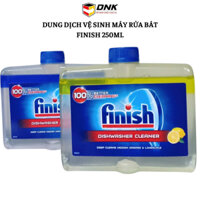 Dung dịch tẩy rửa vệ sinh máy rửa chén bát Finish Dishwasher Deep Cleaner chai 250ml