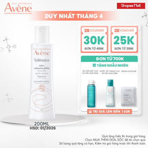 Dung dịch tẩy trang AVÈNE Extremely Gentle Cleanser 200ml