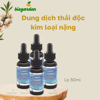 Dung dịch thải độc kim loại nặng 30ml - Zeolite - Hỗ trợ cải thiện sức khoẻ - BioGarden