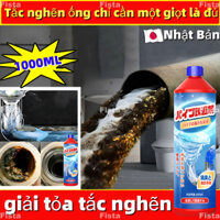 🧼Dung dịch thông tắc đường ống 1000ML🧼 phù hợp để thông tắc cống, bồn cầu, bồn rửa, ống nước, phân giải tóc và loại bỏ
