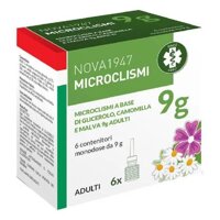 Dung Dịch Thụt Trực Tràng Trị Táo Bón Nova 1947 Microclismi 9g – Hộp 6 ống