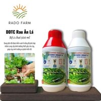 Dung Dịch Thủy Canh Hydro Umat (bộ 2 chai 500ml) Dinh dưỡng cho rau củ quả - Rado Farm