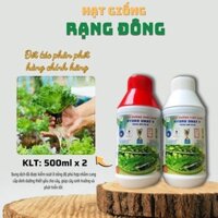 Dung Dịch Thủy Canh Hydro Umat (bộ 2 chai 500ml) - cung cấp dinh dưỡng cho rau ăn lá, rau ăn quả - Rạng Đông Sỉ