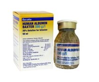 Dung dịch tiêm truyền Human Albumin 20% Baxter (50ml)
