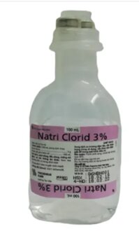 Dung dịch tiêm truyền Natri Clorid 3% Kabi (Chai 100ml)