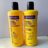 Dung dịch Uốn  Dập nóng SEBAS 1000MLx2  FREESHIP tạo kiểu tóc,tạo những lọn tóc xoăn quyến rũ thật bồng bềnh óng ả.