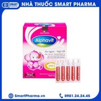 Dung dịch uống Alphavit giúp ăn ngon, ngủ tốt, tăng cường phát triển trí tuệ (4 vỉ x 5 ống)