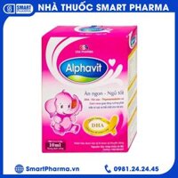 Dung dịch uống Alphavit giúp ăn ngon, ngủ tốt, tăng cường phát triển trí tuệ (4 vỉ x 5 ống)