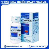 Dung dịch uống A.T Desloratadin giảm triệu chứng viêm mũi dị ứng, mày đay (30ml)