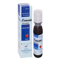 Dung dịch uống A.T Desloratadin 2.5mg/5ml trị viêm mũi dị ứng, mề đay chai 60ml
