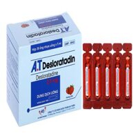 Dung dịch uống A.T Desloratadin trị viêm mũi, mề đay (30 ống x 5ml)