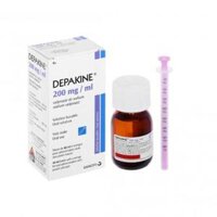 Dung dịch uống Depakine 200mg/ml trị các thể động kinh khác nhau chai 40ml