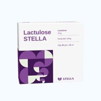 Dung dịch uống Lactulose Stella trị táo bón, bệnh lý não do gan (20 gói x 15ml)