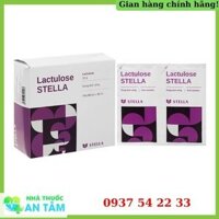 Dung dịch uống Lactulose Stella điều trị táo bón mạn tính, các bệnh não do gan, hôn mê gan (20 gói x 15ml)