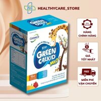Dung dịch uống Nano Green Calkid hộp 20 ống - Hỗ trợ phát triển chiều cao, cải thiện tình trạng còi xương ở trẻ