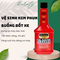 Dung Dịch Vệ Sinh Buồng Đốt - Súc Bình Xăng Xe Máy - Vệ Sinh Kim Phun - Dung Dịch Xúc Bình Xăng - 355ml