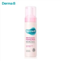 Dung Dịch Vệ Sinh DERMA:B Mild Feminine Foaming Wash Hàn Quốc 200ml