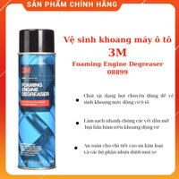 Dung dịch vệ sinh khoang máy ô tô 3M Foaming Engine Degreaser 08899
