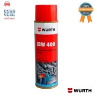 Dung dịch vệ sinh kim phun xăng điện tử Wurth 89356091 loại bỏ tất cả dấu vết của dầu, mỡ và cặn carbon ra khỏi hệ thống