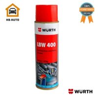Dung dịch vệ sinh kim phun xăng điện tử Wurth LBW 400 Fuel Injection and Valve Cleaner 330ml 089356091