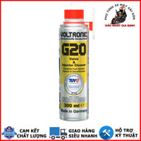 Dung dịch vệ sinh kim phun, buồng đốt Voltronic G20 Injector Cleaner có chiết lẻ dùng cho xe máy, ô tô
