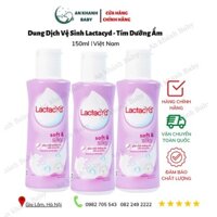 Dung dịch vệ sinh Lactacyd Soft & Silky bảo vệ, chăm sóc vùng kín phái nữ dung tích 150ml & 250ml