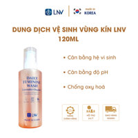Dung Dịch Vệ Sinh LNV Lavender Organic - Mỹ phẩm Linh Nhâm - 120ml làm sạch, se khít, bảo vệ vùng nhạy cảm