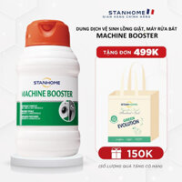 Dung dịch vệ sinh lồng giặt, máy rửa chén Stanhome Machine Booster 500ml