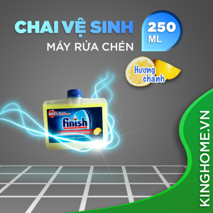 Dung dịch vệ sinh máy rửa bát Finish 250ml
