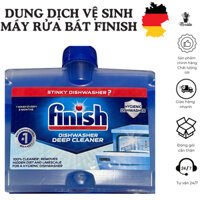 Dung dịch vệ sinh máy rửa bát Finish 250ml chính hãng nhập khẩu EU- Tẩy rửa vệ sinh cặn canxi dầu mỡ