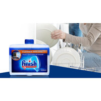 Dung dịch vệ sinh máy rửa bát chính hãng Finish 250ml, Làm sạch sâu vôi và chất béo ẩn trong máy rửa chén