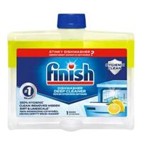 Dung dịch vệ sinh máy rửa chén Finish 250ml hương chanh