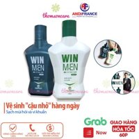 Dung dịch vệ sinh nam winmen, bọt rửa vùng kín hương bạc hà, khử mùi