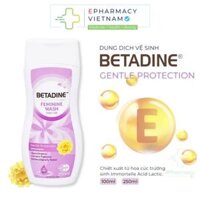Dung Dịch Vệ Sinh Nữ BETADINE Feminine Wash Daily Use Gentle Protection Bảo Vệ Dịu Nhẹ