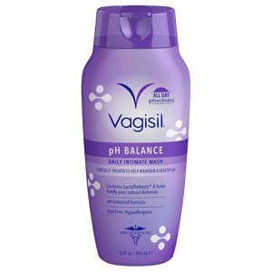 Dung dịch vệ sinh phụ nữ cân bằng độ pH Vagisil pH balance wash - 355ml