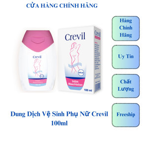 Dung dịch vệ sinh phụ nữ cao cấp 300ml- Crevil Intim Waschlotion