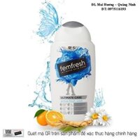 Dung dịch vệ sinh phụ nữ cao cấp năng động Femfresh Active Fresh Wash 250ml