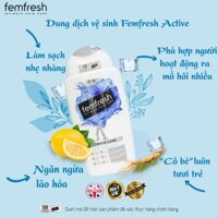 Dung dịch vệ sinh phụ nữ cao cấp FEMFRESH ACTIVE FRESH WASH 250ML