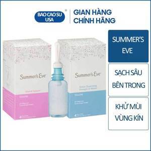 Dung dịch vệ sinh phụ nữ dành cho da nhạy cảm Summer's Eve Cleansing Wash - 266ml