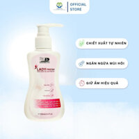 Dung dịch vệ sinh phụ nữ LADY Fresh giúp giữ ẩm, cân bằng độ PH, tạo hương thơm nhẹ